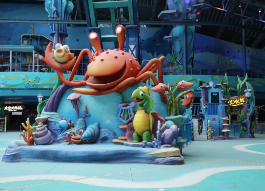 珠海長(zhǎng)隆-宇宙飛船兒童樂園包裝工程